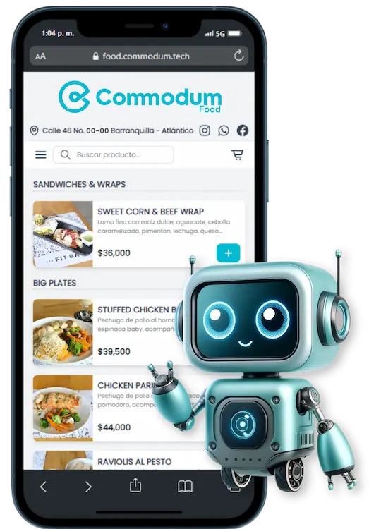 Commodum Platform en acción